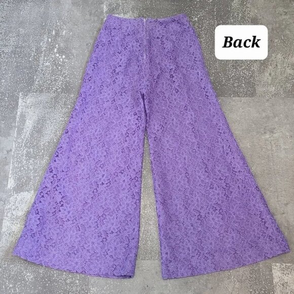 Vintage 60s Lace Pants & Top - Picture 8 of 11